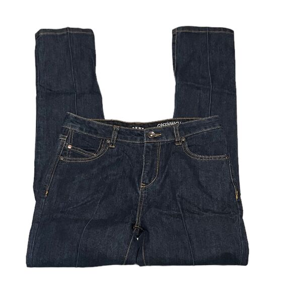 DKNY Greenwich Slim Womens Dark Wash Stretch Denim Jeans Blue Size 28 x 29 - Picture 8 of 8